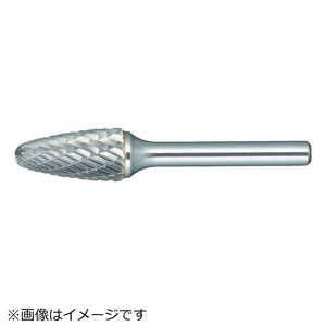 トラスコ中山 超硬バー 砲弾型 Φ9.5X刃長19X軸6 コースカット TH3C095 トラスコ中山 超硬バー 砲弾型 Φ9.5X刃長19X軸6 コースカット TH3C095