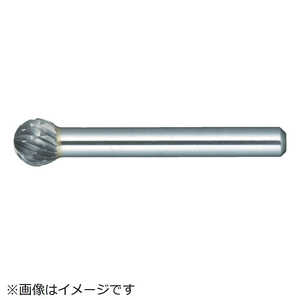 トラスコ中山 超硬バー 球型 Φ12.7X刃長11X軸6 コースカット TH8C127 トラスコ中山 超硬バー 球型 Φ12.7X刃長11X軸6 コースカット TH8C127