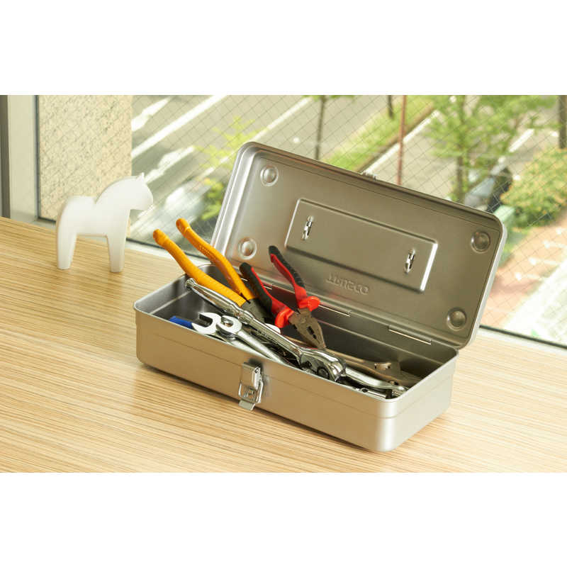 トラスコ中山 トランク型工具箱 W359XD163XH102 シルバー T350SV の通販 | カテゴリ：防犯・防災・DIY用品 | トラスコ中山  | ＴＲＵＳＣＯ 家電通販のコジマネット - 全品代引き手数料無料