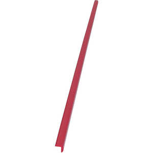 トラスコ中山 安心クッションL字型90cm 極細 レッド TAC57 トラスコ中山 安心クッションL字型90cm 極細 レッド TAC57