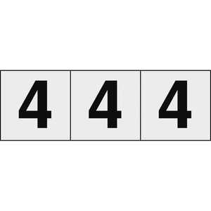 トラスコ中山 数字ステッカー 50×50 「4」 透明 3枚入 TSN504TM トラスコ中山 数字ステッカー 50×50 「4」 透明 3枚入 TSN504TM