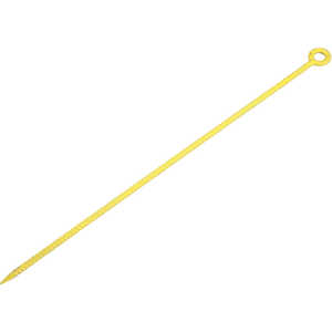  トラスコ中山 TRUSCO カラー異形ロープ止め丸型黄色 ドットコム専用 TRM1390I
