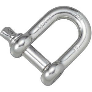 トラスコ中山 ネジシャックル ステンレス製 4mm TNS4 (1袋2個) トラスコ中山 ネジシャックル ステンレス製 4mm TNS4 (1袋2個)