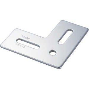 トラスコ中山 ジョイント金具43型フラットクローム寸法90×90穴数3 TK43FL2C