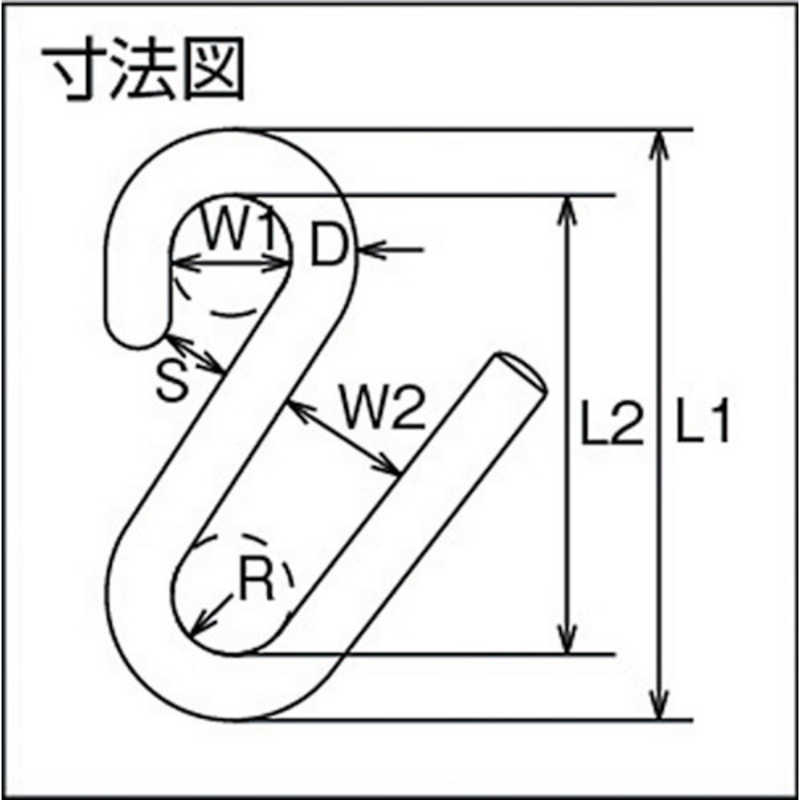 Tps5 トラスコ中山 ペリカンSフック ステンレス製 5mm 1個入 TPS5 の通販 - カテゴリ:防犯・防災・DIY用品 - トラスコ中山 ...