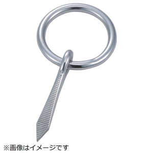 トラスコ中山 打ち込み丸カン ステンレス製 5mm 1個入 TUM5 トラスコ中山 打ち込み丸カン ステンレス製 5mm 1個入 TUM5