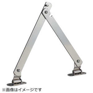 トラスコ中山 スチール製止付き平棒ステー 全長240mm 左用 TS53L トラスコ中山 スチール製止付き平棒ステー 全長240mm 左用 TS53L