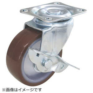 トラスコ中山 TYSシリーズ 自在 SP付 ウレタン車50mm TYSUB50 トラスコ中山 TYSシリーズ 自在 SP付 ウレタン車50mm TYSUB50