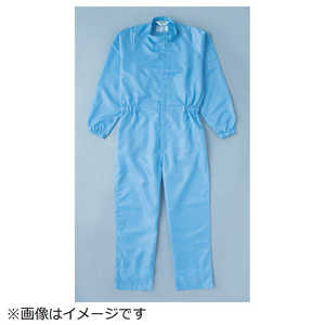 トラスコ中山 制電糸グリッド仕様フード無つなぎ服 ブルー 3L TCOGB3L トラスコ中山 制電糸グリッド仕様フード無つなぎ服 ブルー 3L TCOGB3L