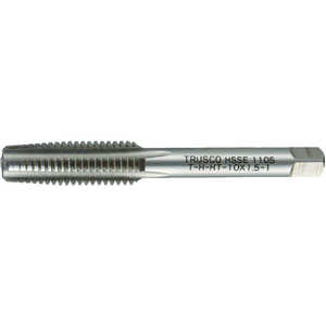 トラスコ中山 ハンドタップ ユニファイねじ用・SKS 1/4UNC20 セット THT14UNC20S (1セット3本) トラスコ中山 ハンドタップ ユニファイねじ用・SKS 1/4UNC20 セット THT14UNC20S (1セット3本)