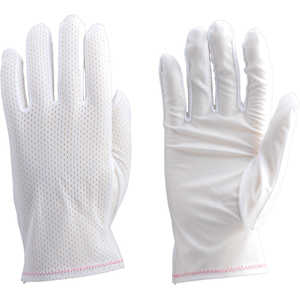トラスコ中山 組立検査用低発塵メッシュ手袋 L DPM128L (1袋10双)