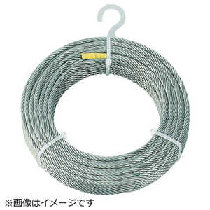 ＜コジマ＞ トラスコ中山 TRUSCO ステンレスワイヤロープ φ2mm×200m ドットコム専用 CWS2S200画像