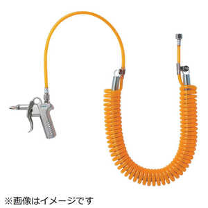 トラスコ中山 スプリング式ウレタンコイルホース ダスターセット 4m TD75SC5S トラスコ中山 スプリング式ウレタンコイルホース ダスターセット 4m TD75SC5S