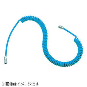 トラスコ中山 ウレタンコイルホース細巻 ストレート型 1.4m CHA300 トラスコ中山 ウレタンコイルホース細巻 ストレート型 1.4m CHA300