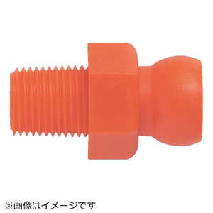 トラスコ中山 クーラントライナー コネクター サイズ3/8 オネジR1/2 CL3C02 (1袋10個)