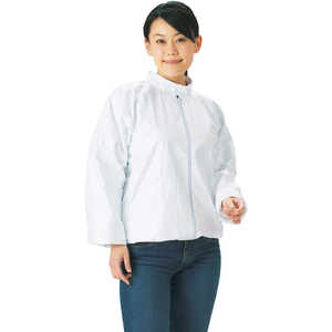 トラスコ中山 タイベック製作業服 立て襟ジャンパー Lサイズ DPM202 トラスコ中山 タイベック製作業服 立て襟ジャンパー Lサイズ DPM202