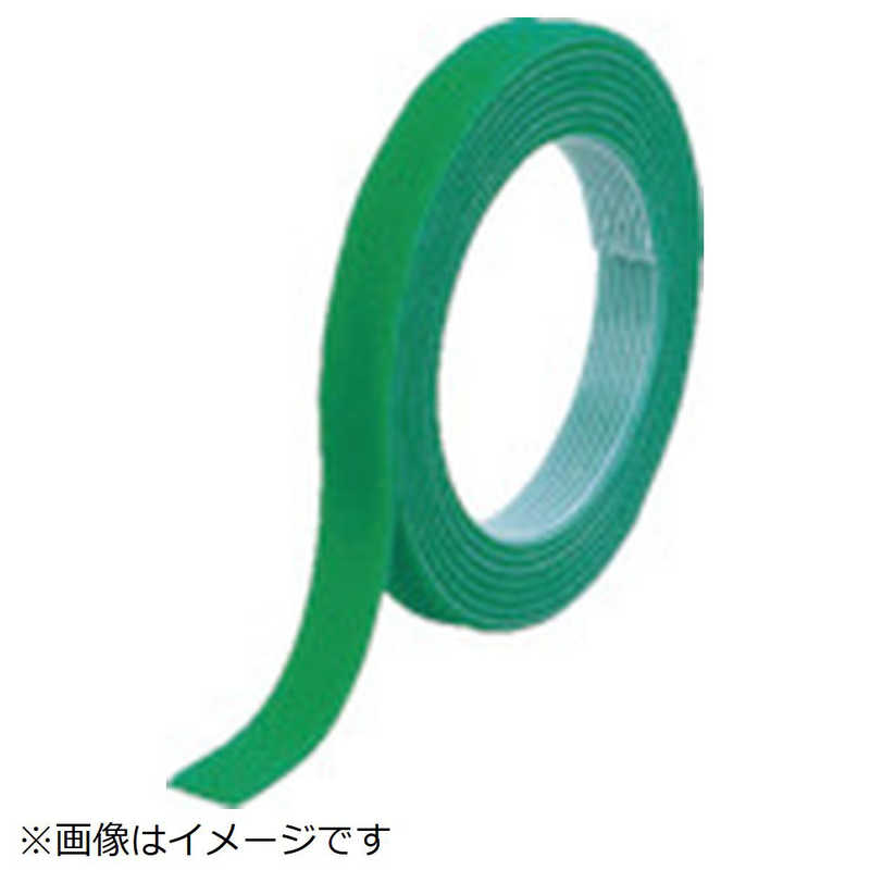 ご予約品 TRUSCO トラスコ マジックバンド結束テープ 両面 20mm×5m 緑 MKT-20V-GN