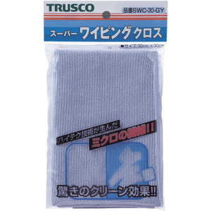 トラスコ中山 スーパーワイピングクロス 300mmX300mm グレー SWC30 トラスコ中山 スーパーワイピングクロス 300mmX300mm グレー SWC30