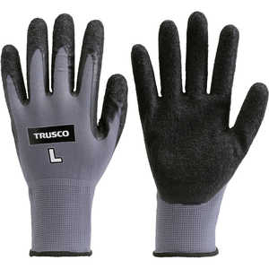 トラスコ中山 グリップフィット手袋 天然ゴム Lサイズ TGL250L