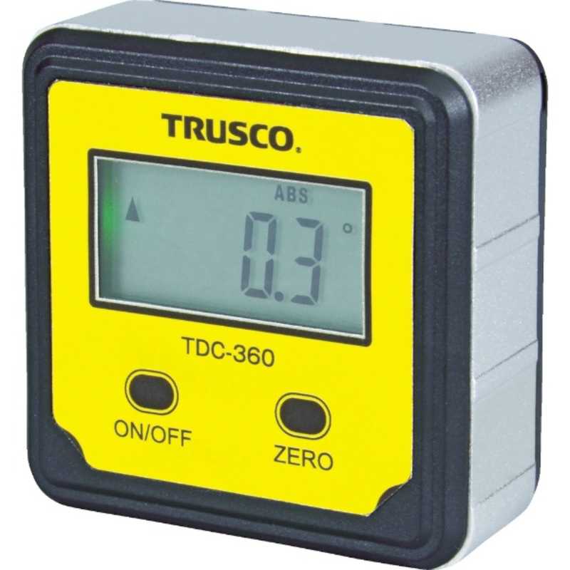 トラスコ中山 TRUSCO デジタル水平傾斜計 超歓迎された デジキュービック 逆輸入 TDC360_