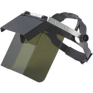 トラスコ中山 遮光二重防災面 かぶりタイプ TBM503W