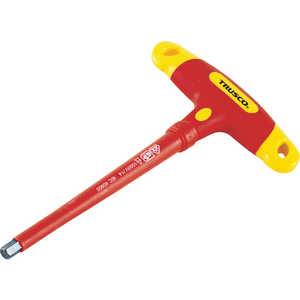 トラスコ中山 TRUSCO 絶縁T型六角棒レンチ 4.0mm TZTR-40 トラスコ中山 TRUSCO 絶縁T型六角棒レンチ 4.0mm TZTR-40