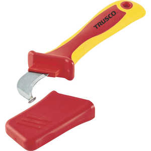 トラスコ中山 TRUSCO 絶縁電工ナイフ(鎌形刃タイプ) 180mm TZEN-200E トラスコ中山 TRUSCO 絶縁電工ナイフ(鎌形刃タイプ) 180mm TZEN-200E