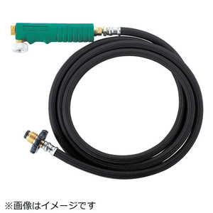 トラスコ中山 プロパンバーナー用ホース 5M バルブ付 TBH5MB トラスコ中山 プロパンバーナー用ホース 5M バルブ付 TBH5MB