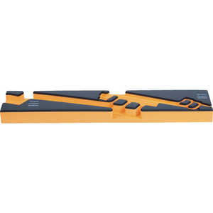 トラスコ中山 TRUSCO EVAフォｰム 黒×オレンジ 3段式工具箱用 TIT44SBKF1