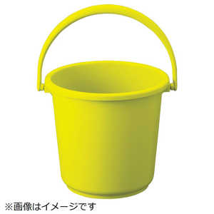 トラスコ中山 TRUSCO PPカラーバケツ 15L 黄 TPPB-15-Y