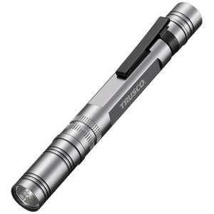 トラスコ中山 TRUSCO アルミLEDペンライト 1球 110ルーメン TLP-85-SV トラスコ中山 TRUSCO アルミLEDペンライト 1球 110ルーメン TLP-85-SV