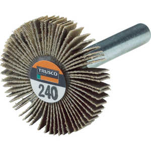 トラスコ中山 TRUSCO 薄型フラップホイール 30X5X6 #240 5個入 UF3005-240 トラスコ中山 TRUSCO 薄型フラップホイール 30X5X6 #240 5個入 UF3005-240