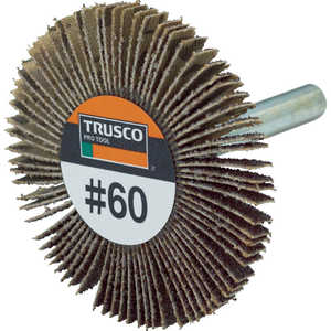 ＜コジマ＞ トラスコ中山 TRUSCO ペーパーミニフラップホイール 外径30X幅10X軸径3 #100 ドットコム専用 SK3010100