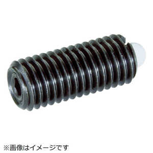 トラスコ中山 TRUSCO スプリングプランジャー M12 樹脂ピン T12PN-R