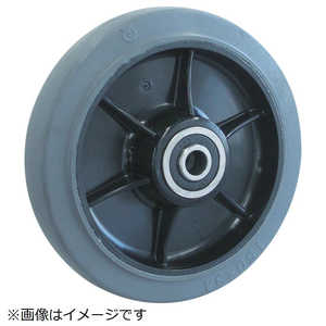 トラスコ中山 TRUSCO TYSシリーズ 車輪のみ グレーゴム 100Φ TYSW-100G MKSW-1915-BK トラスコ中山 TRUSCO TYSシリーズ 車輪のみ グレーゴム 100Φ TYSW-100G MKSW-1915-BK