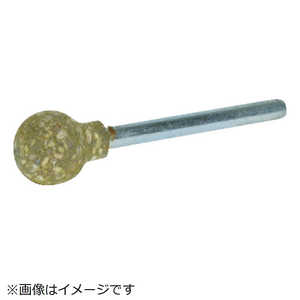 トラスコ中山 TRUSCO ゴム軸付砥石 球型 Φ4X軸3 220# 10本入 KI2204RF トラスコ中山 TRUSCO ゴム軸付砥石 球型 Φ4X軸3 220# 10本入 KI2204RF