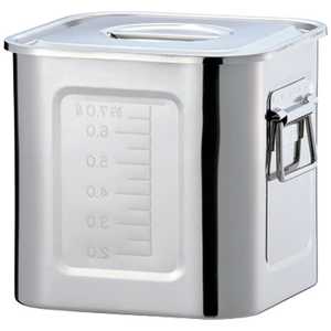 トラスコ中山 TRUSCO ステンレス角タンク 5.3L 180 取手無 T-FC-7