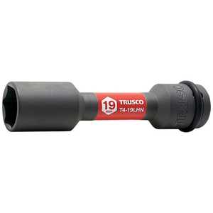 トラスコ中山 TRUSCO インパクト用薄肉ホイルナットロングソケット 19mm差込角12.7 T4-19LHN トラスコ中山 TRUSCO インパクト用薄肉ホイルナットロングソケット 19mm差込角12.7 T4-19LHN