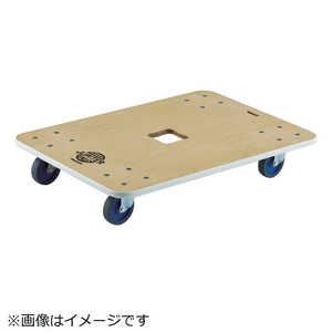 トラスコ中山 木製平台車 ジュピター 800X550 φ75 200kg JUP-800-200 トラスコ中山 木製平台車 ジュピター 800X550 φ75 200kg JUP-800-200