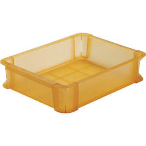 トラスコ中山 TRUSCO スケルトンカラーコンテナ 6L オレンジ TSK-6OR トラスコ中山 TRUSCO スケルトンカラーコンテナ 6L オレンジ TSK-6OR