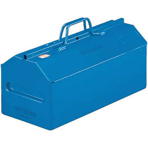 トラスコ中山 山型中皿付工具箱 461X201X261 ブルー L450B トラスコ中山 山型中皿付工具箱 461X201X261 ブルー L450B