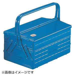 トラスコ中山 3段式工具箱 352X220X343 ブルー GT350B トラスコ中山 3段式工具箱 352X220X343 ブルー GT350B