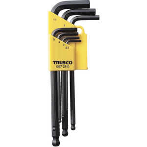 トラスコ中山 ボールポイント式六角棒レンチ 7本組 GB72510 トラスコ中山 ボールポイント式六角棒レンチ 7本組 GB72510
