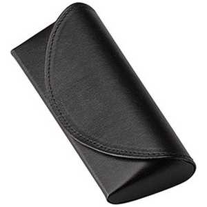 名古屋眼鏡 メガネケース セミハード [M] ブラック 2107-01