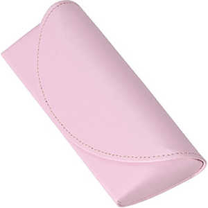 名古屋眼鏡 メガネケース セミハード [M] ピンク 2107ー05