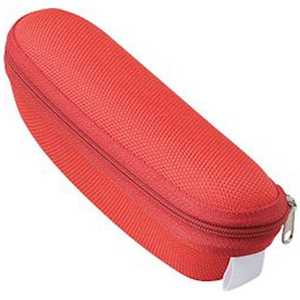 名古屋眼鏡 メガネケース ウレタンセミハード レッド 2283ー02