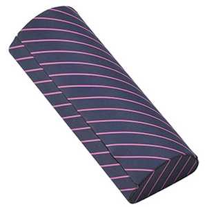 名古屋眼鏡 メガネケース メタルハード [MS] ネイビーピンクストライプ 2953ー03