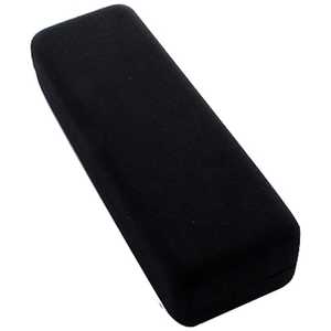 名古屋眼鏡 メガネケース アルミハード ブラック 2218ー01