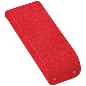 名古屋眼鏡 メガネケース アルミハード レッド 2083ー03