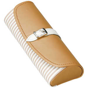 名古屋眼鏡 メガネケース セミハード ブラウン 2167ー02